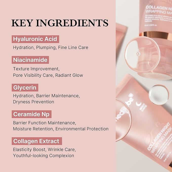 MEDICUBE : Collagen Night Wrapping Mask 75ml