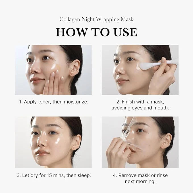 MEDICUBE : Collagen Night Wrapping Mask 75ml