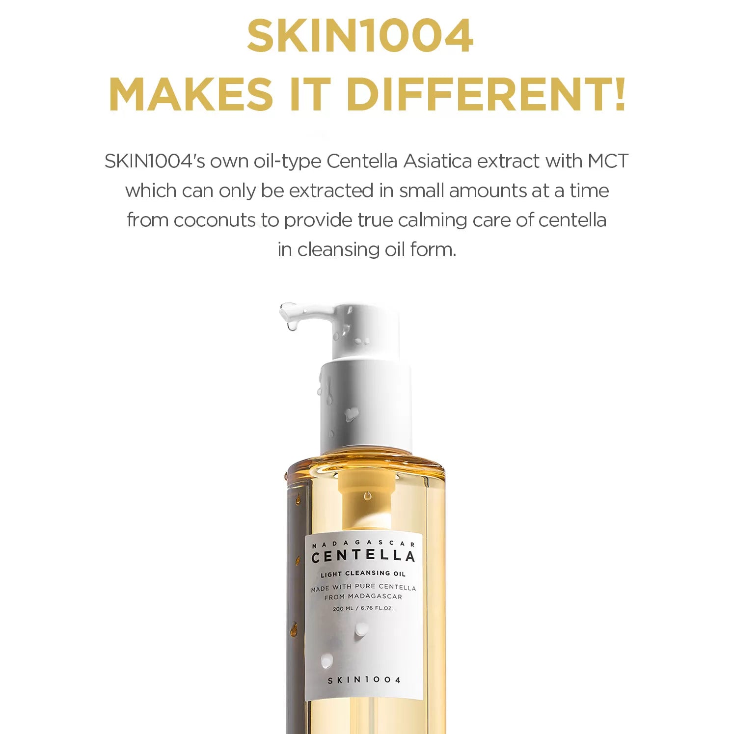 SKIN1004 Madagascar Centella Light Cleansing Oil 200ml