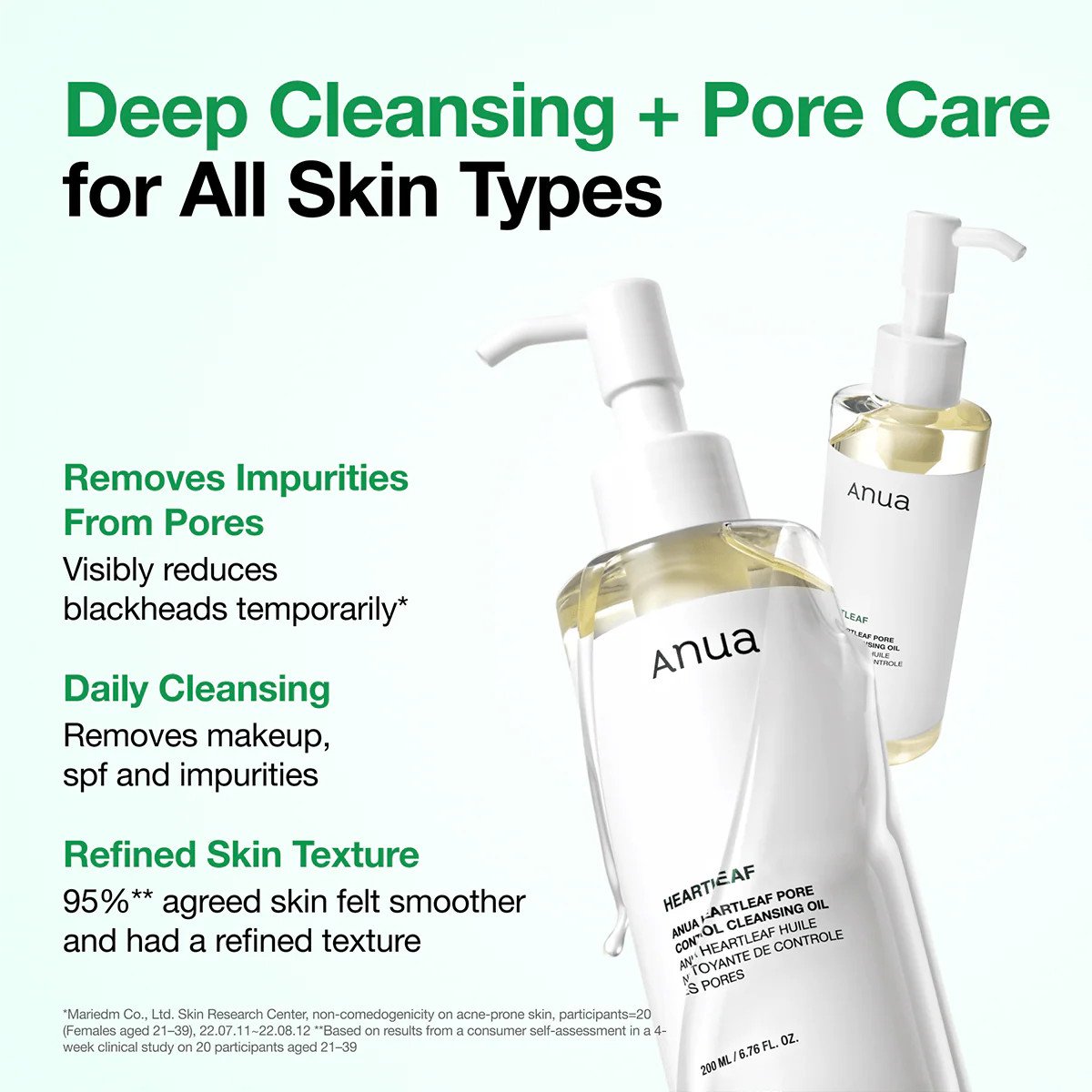 ANUA : Heartleaf Pore Control Cleansing Oil 200ml