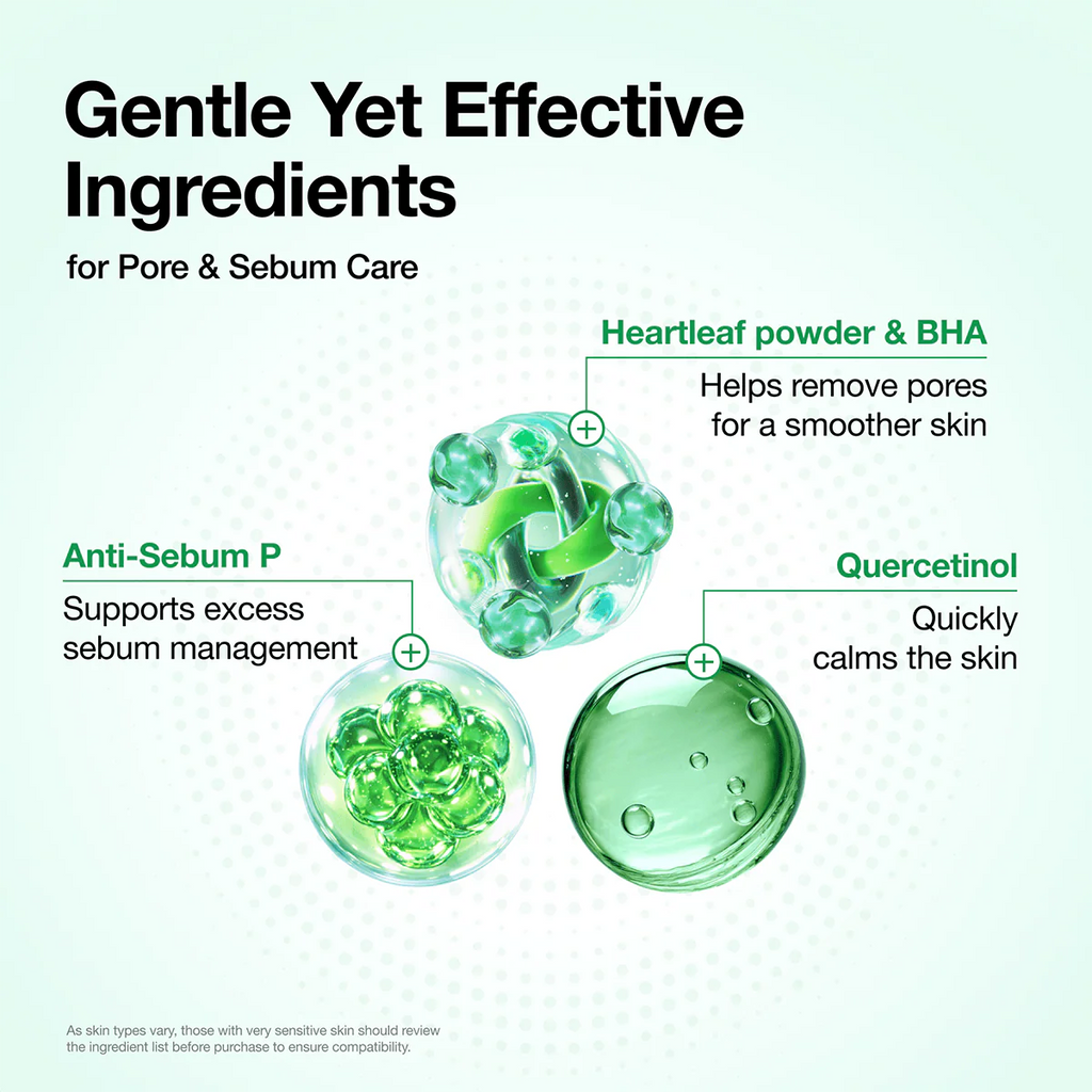 ANUA : Heartleaf Quercetinol Pore Deep Cleansing Foam 25ml