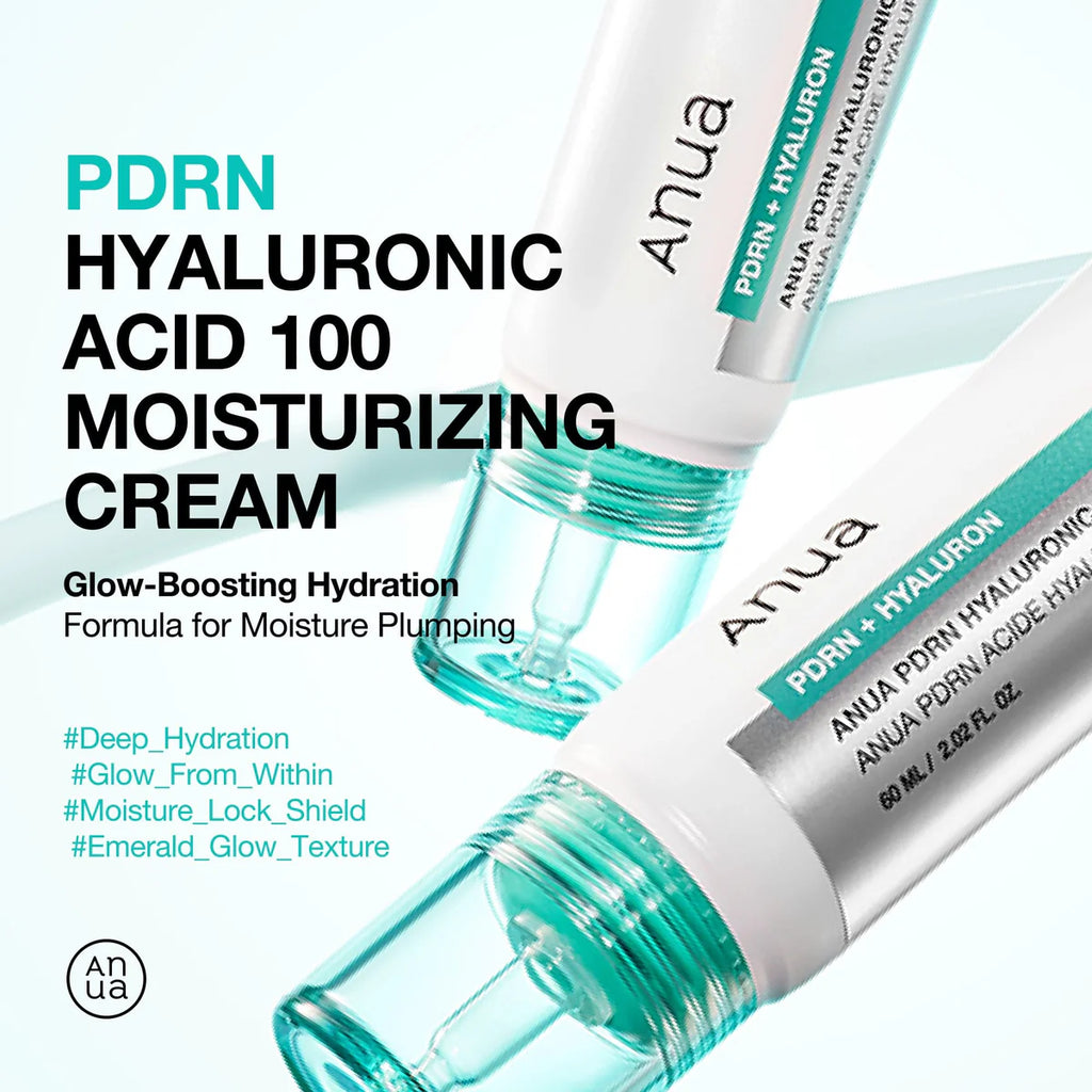 ANUA : PDRN Hyaluronic Acid 100 Moisturizing Cream 60ml