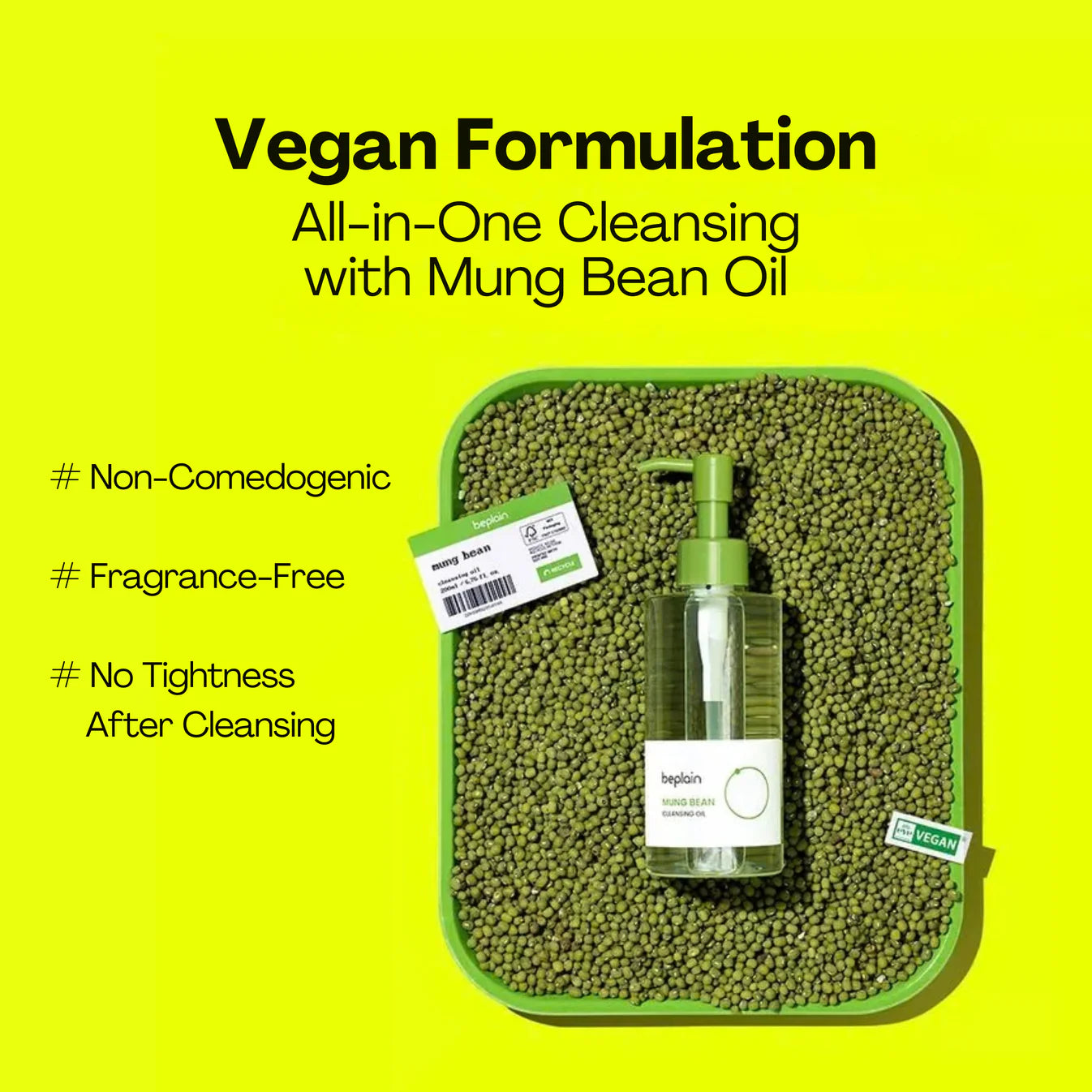 BEPLAIN Mung Bean Cleansing Oil 200ml